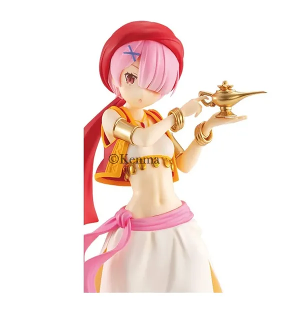Re_Zero_Ram_Arabian_Dancer_Shape_Action_Figure_Model_1_|_Pvc_Anime_Figurine_Weeb_Manga_Collectible_Statue_Model_Toy_(22_Cm)