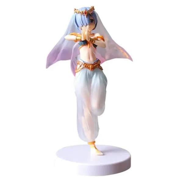 Re_Zero_Rem_Arabian_Dancer_Shape_Action_Figure_Model_2_|_Pvc_Anime_Figurine_Weeb_Manga_Collectible_Statue_Model_Toy_(22_Cm)