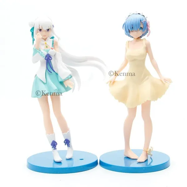 Relife_In_A_Different_World_From_Zero_Rem_Set_Of_6_Action_Figures_Pvc_Anime_Figurine_Weeb_Manga_Collectible_Statue_Model_Toy_(17_Cm)