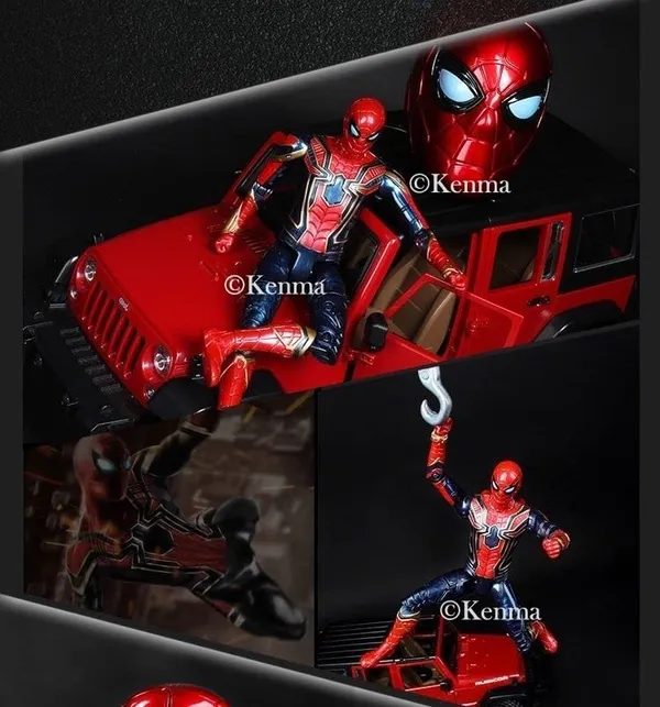 __Spiderman_Movable_Multipurpose_Action_Figure_Miniature_Toy_Figure_(Doll)_Special_Edition_For_Car_Dashboard,_Decoration,_Cake,_Office_Desk_&_Study_Table_(16_Cm)