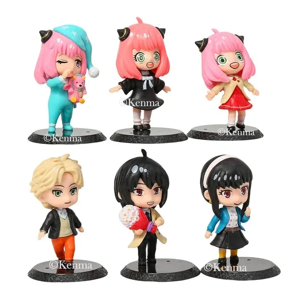 Spy_X_Family_Set_Of_6_Action_Figures_Model_C_|_Pvc_Anime_Figurines_Weeb_Manga_Collectible_Model_Toy_(9_-_10_Cm)