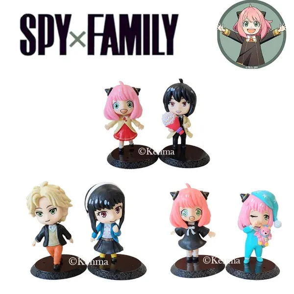 Spy_X_Family_Set_Of_6_Action_Figures_Model_C_|_Pvc_Anime_Figurines_Weeb_Manga_Collectible_Model_Toy_(9_-_10_Cm)