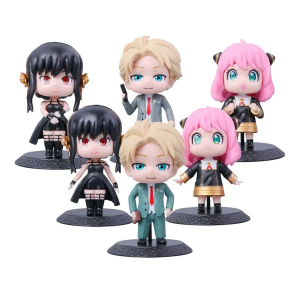 Spy_X_Familyset_Of_6_Action_Figures_|_Pvc_Anime_Figurine_Loid_Anya_Small_Cute_Model_Doll_Toy_Gift_Collectible_(10_Cm)
