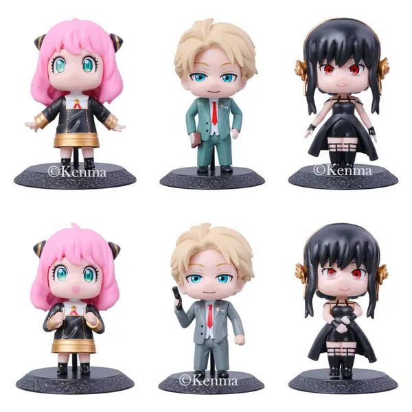 Spy_X_Familyset_Of_6_Action_Figures_|_Pvc_Anime_Figurine_Loid_Anya_Small_Cute_Model_Doll_Toy_Gift_Collectible_(10_Cm)
