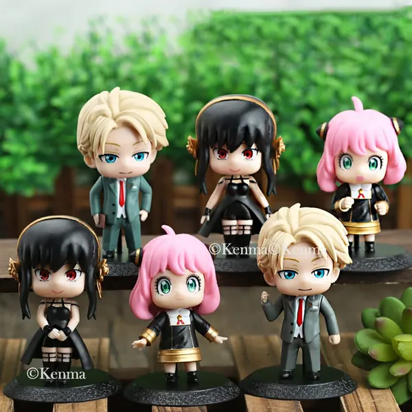 Spy_X_Familyset_Of_6_Action_Figures_|_Pvc_Anime_Figurine_Loid_Anya_Small_Cute_Model_Doll_Toy_Gift_Collectible_(10_Cm)