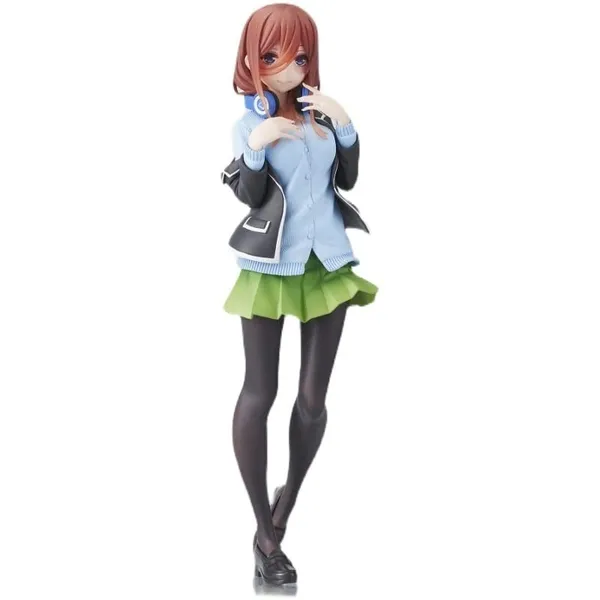The_Quintessential_Quintuplets_Nakano_Miku_Action_Figures_Anime_Statuettes_Collectible_Decorations_Children_Gift_Dolls_Toy_(17_Cm)
