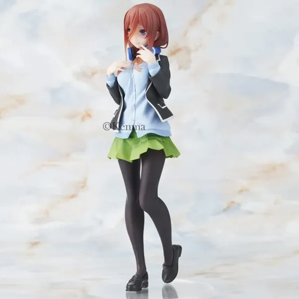 The_Quintessential_Quintuplets_Nakano_Miku_Action_Figures_Anime_Statuettes_Collectible_Decorations_Children_Gift_Dolls_Toy_(17_Cm)