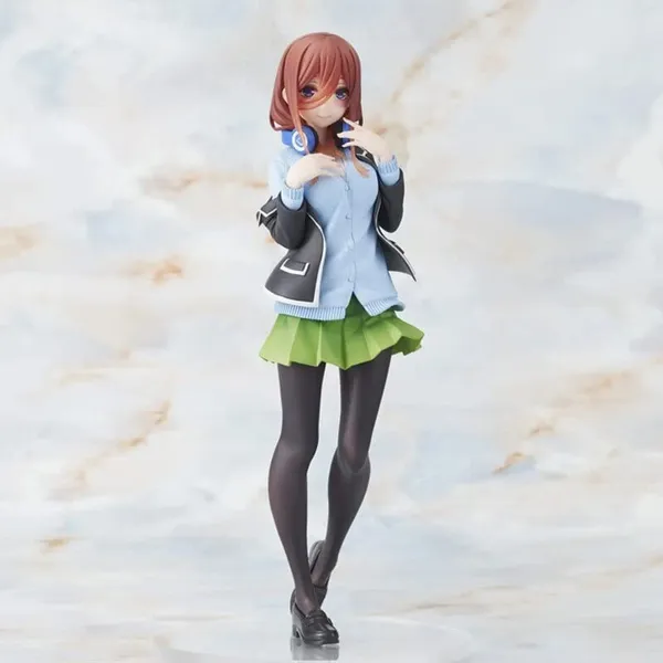 The_Quintessential_Quintuplets_Nakano_Miku_Action_Figures_Anime_Statuettes_Collectible_Decorations_Children_Gift_Dolls_Toy_(17_Cm)