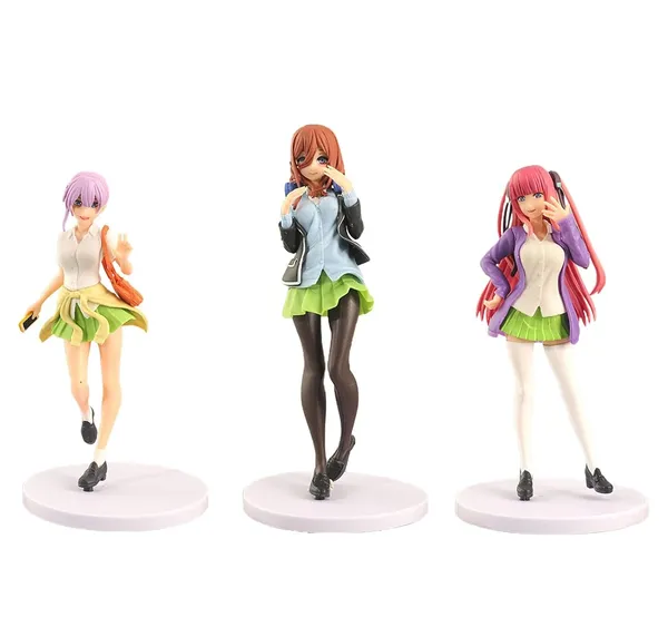 The_Quintessential_Quintuplets_Set_Of_3_Nakano_Miku_Ichika_Nino_Action_Figures_Anime_Statuettes_Collectible_Decorations_Children_Gift_Dolls_Toy_(17_Cm)