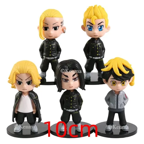 Tokyo_Revengers_Set_Of_5_Action_Figures_|_Pvc_Anime_Figurine_Weeb_Manga_Collectible_Model_Toy_(10_Cm)