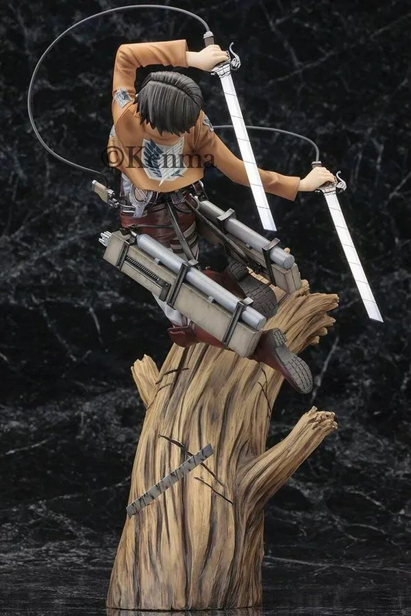 Attack_On_Titan_Figure_Levi_Ackerman_One_Eighth_Scale_Style_Figure_Anime_Figure_Action_Figure_Weeb_Manga_Collectible_(20L_X_12W_X_29H_Cm)