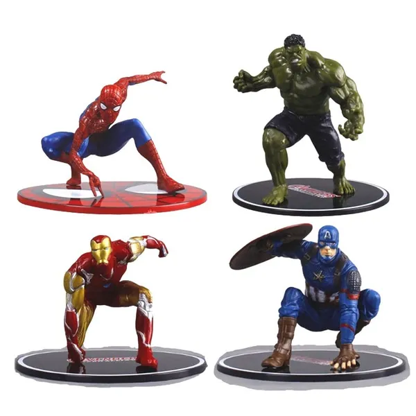 Iron_Man_C_A_Hulk_Spiderman_Set_Of_4_Action_Figures_Pvc