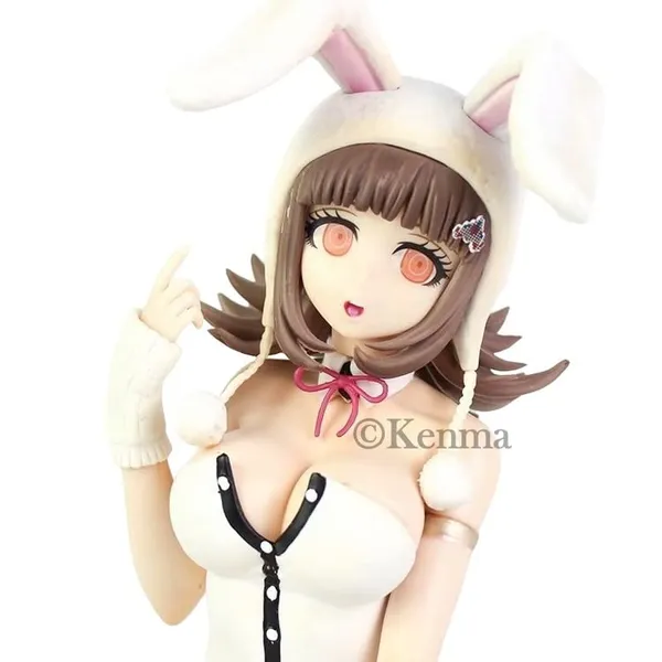 B_Style_Danganronpa_Kirigiri_Kyouko_Nanami_Chiaki_Bunny_Girl_Anime_Figure_Pvc_Action_Figure_Toy_Game_Collection_Model_(22_Cm)