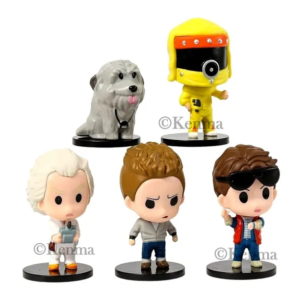 Back_To_The_Future_Action_Figures_Collectable_Set_Of_5_Figures_|_Martin_Mc_Fly_Copernicus_Doc_Brown_Figures_(9_Cm)
