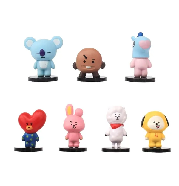 Bts_Standies_Action_Figures_Figurines_Tata_Rj_Koya_Chimmy_Mang_Shooky_Cooky_(5L_X_5W_X_7H_Cm)