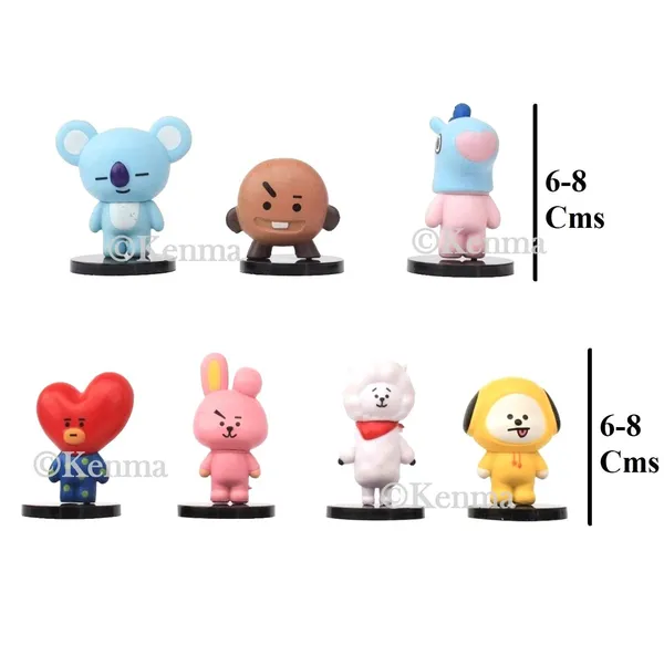 Bts_Standies_Action_Figures_Figurines_Tata_Rj_Koya_Chimmy_Mang_Shooky_Cooky_(5L_X_5W_X_7H_Cm)