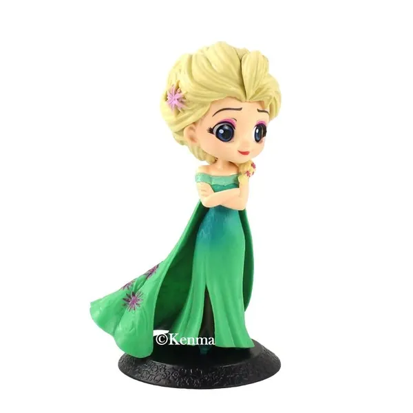 __Cute_Fancy_Princess_Elsa_Model_2_Figure_Figurine_With_Stand_Limited_Edition_For_Car_Dashboard,_Decoration,_Cake,_Office_Desk_(9L_X_9W_X_15H_Cm)
