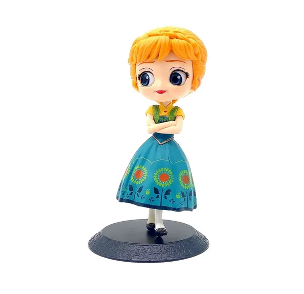 __Cute_Fancy_Princess_Anna_Model_2_Figure_Figurine_With_Stand_Limited_Edition_For_Car_Dashboard,_Decoration,_Cake,_Office_Desk_(9L_X_9W_X_15H_Cm)
