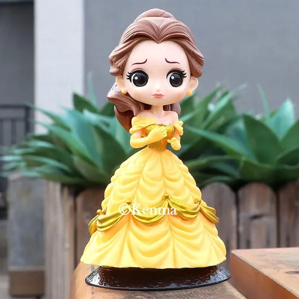 __Cute_Fancy_Princess_Belle_Beauty_&_The_Beast_Figure_For_Car_Dashboard,_Decoration,_Cake,_Office_&_Study_Table