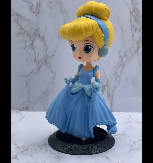 __Cute_Fancy_Princess_Cinderella_Figure_Figurine_With_Stand_Limited_Edition_For_Car_Dashboard,_Decoration,_Cake,_Office_Desk