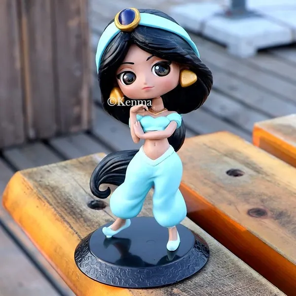 __Cute_Fancy_Princess_Jasmine_Alladin_Figure_For_Car_Dashboard,_Decoration,_Cake,_Office_&_Study_Table