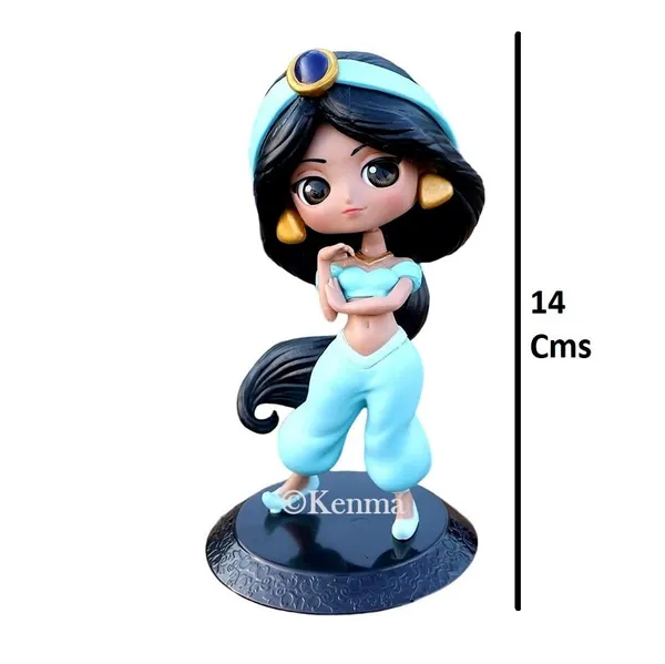 __Cute_Fancy_Princess_Jasmine_Alladin_Figure_For_Car_Dashboard,_Decoration,_Cake,_Office_&_Study_Table