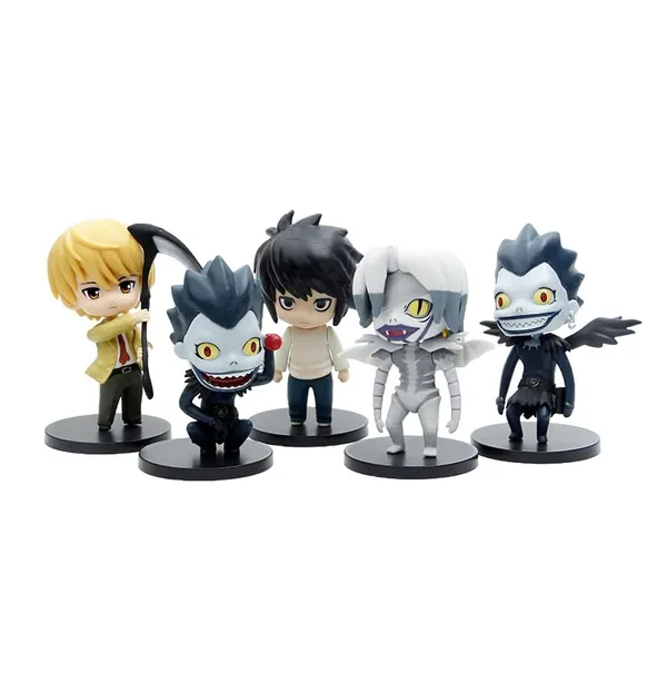 Note_Book_Action_Figure_Set_Of_6_Action_Figure_Speelgoed_L_Lawliet_Ryuk_Reaper_Yagami_Light_Leuke_Collectible_Weeb_Manga_(10_Cm)