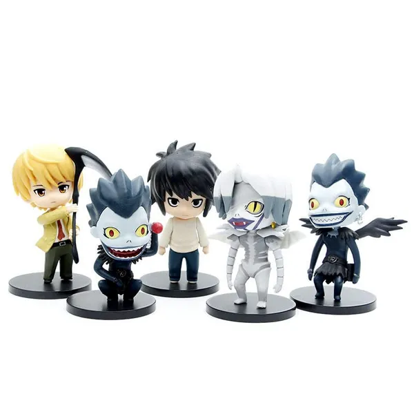 Note_Book_Action_Figure_Set_Of_6_Action_Figure_Speelgoed_L_Lawliet_Ryuk_Reaper_Yagami_Light_Leuke_Collectible_Weeb_Manga_(10_Cm)