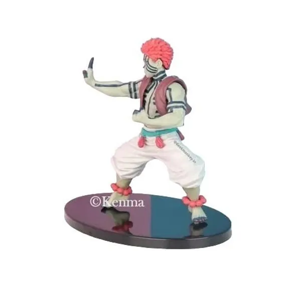 Demon_Slayer_Akaza_Fighting_Stance_Upper_Moon_Demon_Action_Figure_Pvc_Model_A_Anime_Figure_Weeb_Manga_Collectible_Model_Toy_(10L_X_5W_X_15H_Cm)