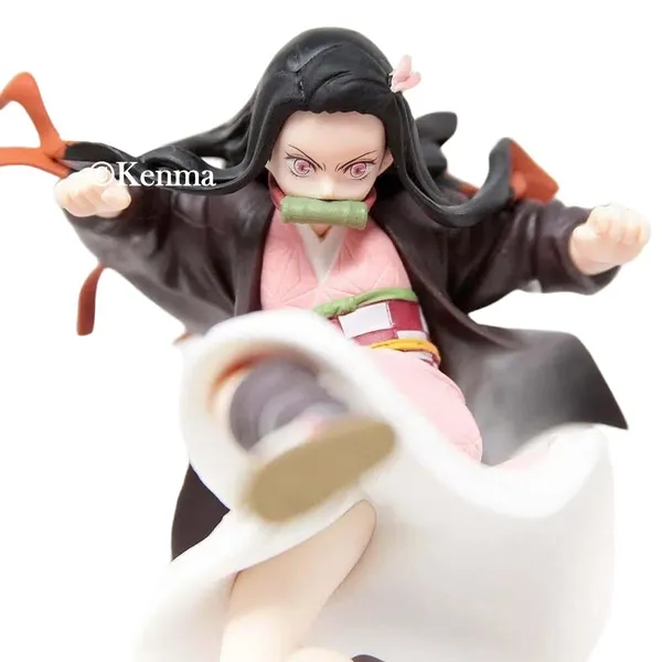 Demon_Slayer_Kimetsu_No_Yaiba_Nezuko_Kamado_Attacking_Mode_Stance_Action_Figure_Weeb_Manga_Collectible_Figurine
