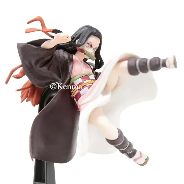 Demon_Slayer_Kimetsu_No_Yaiba_Nezuko_Kamado_Attacking_Mode_Stance_Action_Figure_Weeb_Manga_Collectible_Figurine