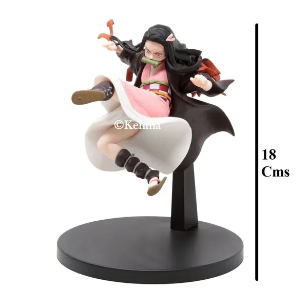Demon_Slayer_Kimetsu_No_Yaiba_Nezuko_Kamado_Attacking_Mode_Stance_Action_Figure_Weeb_Manga_Collectible_Figurine