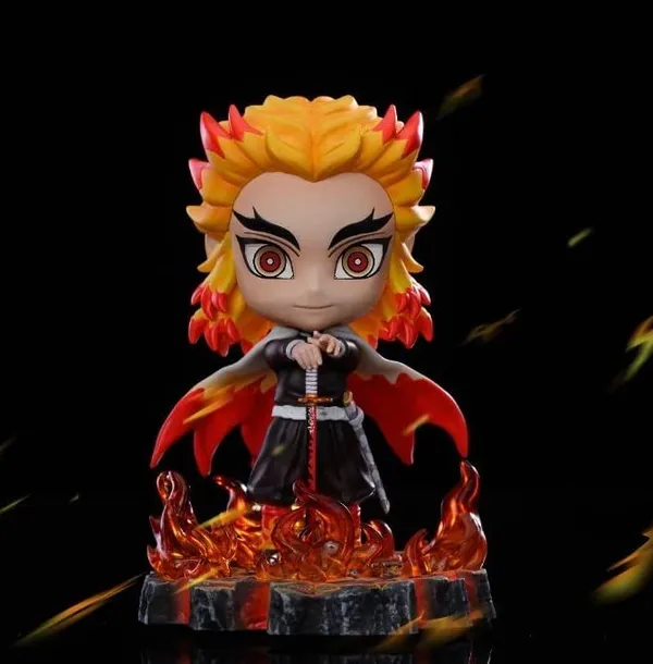 Demon_Slayer_Kyojuro_Rengoku_Flame_Hashira_Action_Figure_|_Pvc_Anime_Figurine_Weeb_Manga_Collectible_Statue_Model_Toy_(10_Cm)