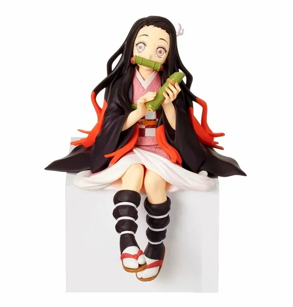 Demon_Slayer_Nezuko_Kamado_Perching_Sitting_Eating_Action_Figure_Kimetsu_No_Yaiba_Pm_Perching_Anime_Figure_Weeb_Manga_Collectible_(13L_X_8W_X_13H_Cm)