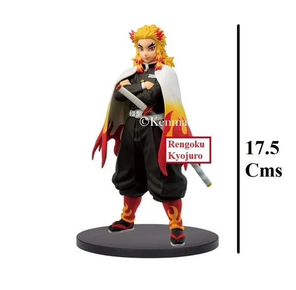 Demon_Slayer_Rengoku_Kyojuro_Folded_Hands_Action_Figure_Kimetsu_No_Yaiba_Collectible_Manga_Weeb_Toys_Model