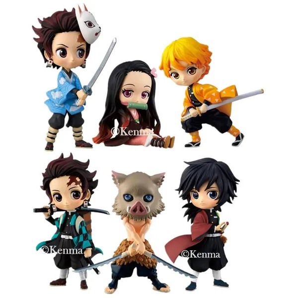 Demon_Slayer_Set_Of_6_Model_B_|_Action_Figure_Kimetsu_No_Yaiba_Anime_Figure_Nezuko_Tanjiro_Zenitsu_Inosuke_Giyu_Figure_Weeb_Manga_Collectible_(6_-_8.5_Cm)