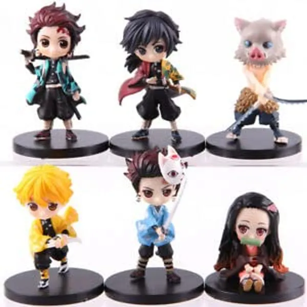 Demon_Slayer_Set_Of_6_Model_B_|_Action_Figure_Kimetsu_No_Yaiba_Anime_Figure_Nezuko_Tanjiro_Zenitsu_Inosuke_Giyu_Figure_Weeb_Manga_Collectible_(6_-_8.5_Cm)