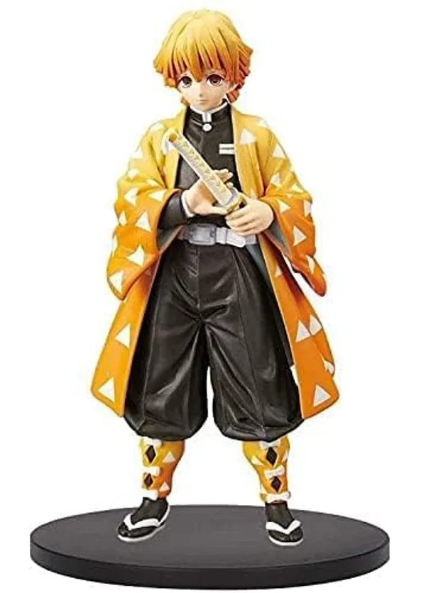 Demon_Slayer_Zenitsu_Agatsuma_Action_Figure_|_Pvc_Anime_Figure_Toys_Kimetsu_No_Yaiba_Models_Toys_Collectible_(14_Cm)