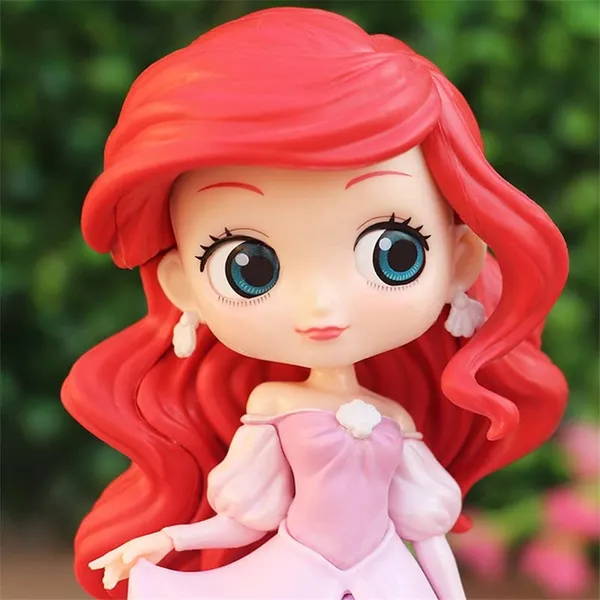 Princess_Little_Mermaid_Blue_Fress_Doll_Figure_Action_Figure_Figurine_To_Be_Assembled_Collectible_For_Cake_Gift_Pvc