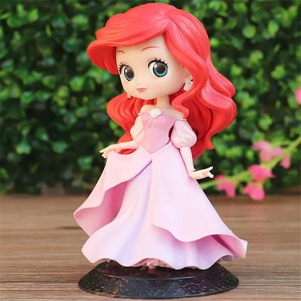 Princess_Little_Mermaid_Blue_Fress_Doll_Figure_Action_Figure_Figurine_To_Be_Assembled_Collectible_For_Cake_Gift_Pvc