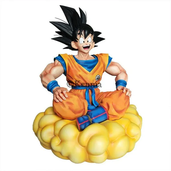 Dbz_Son_Goku_Sitting_Cloud_Resin_Action_Figure_Model_Toy_Figurine_Weeb_Manga_Collectible