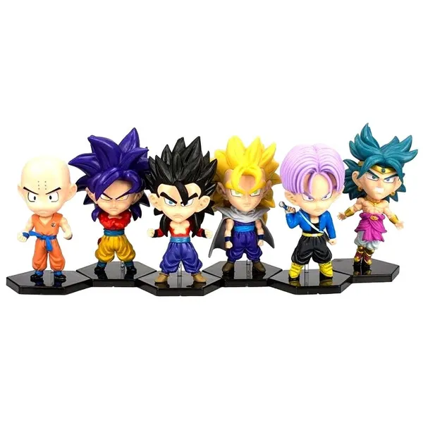 __Dbz_Action_Figures_Set_Of_6_Gohan,_Krillin,_Broly,_Gogeta,_Goku_Ss4,_Trunks_Action_Figure_Toys_For_Car_Dashboard_(15L_X_5W_X_18H_Cm)