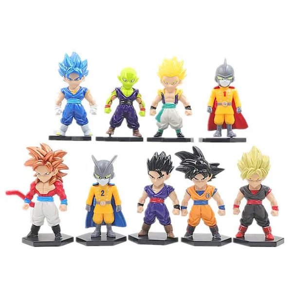 Dbz_Set_Of_9_Action_Figure_(8_Cm)