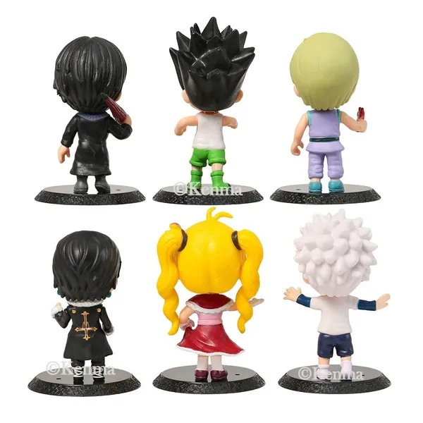 Hunter_X_Hunter_Set_Of_6_Action_Figures_Model_C_|_Pvc_Anime_Figurines_Gon_Freecss_Killua_Lucilfer_Shalnark_Feitan_Krueger_Collectible_Model_Toy_(10_Cm)