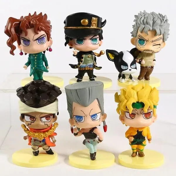 Jojos_Bizare_Adventure_Set_Of_6_Action_Figures_|_Pvc_Set_C_Anime_Figurines_Weeb_Manga_Collectible_Figurine_(10_Cm)