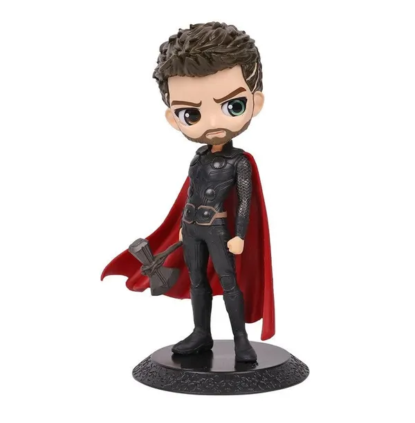 Thor_With_Beard_Action_Figure_Figurine_With_Stand_(8L_X_8W_X_16H_Cm)