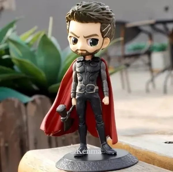Thor_With_Beard_Action_Figure_Figurine_With_Stand_(8L_X_8W_X_16H_Cm)