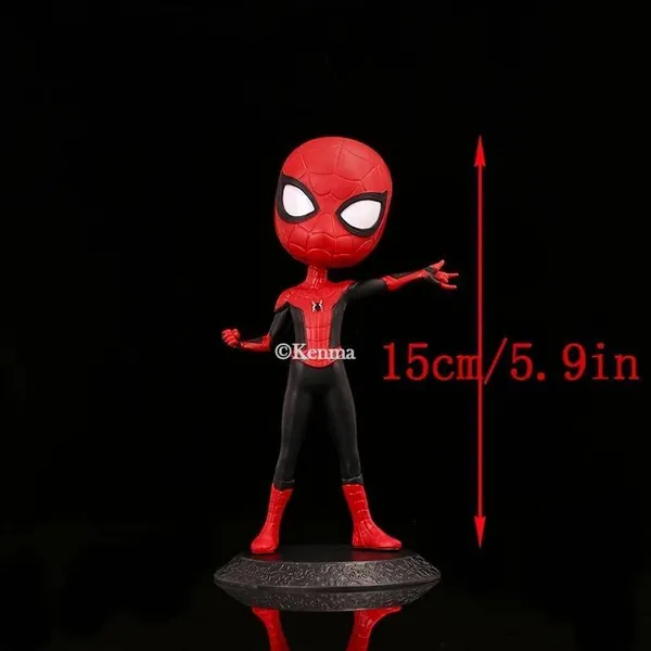 Spiderman_With_Mask_Action_Figure_Standie_Figurine_Collectible_(8L_X_8W_X_15H_Cm)