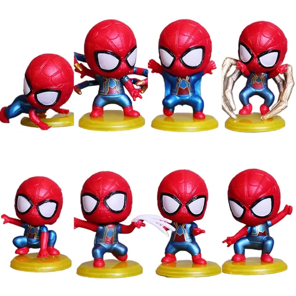 Amazing_Spiderman_Set_Of_8_Action_Figure_Collectible_Model_Toy_For_Kids_Adults