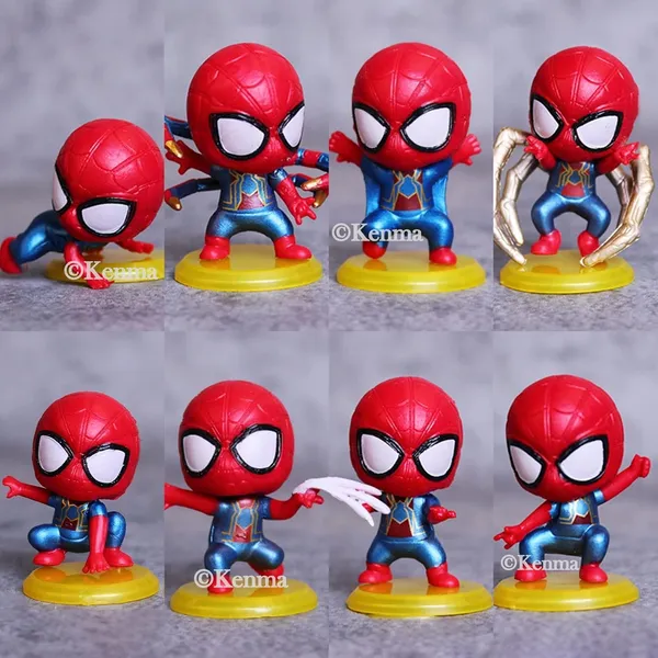 Amazing_Spiderman_Set_Of_8_Action_Figure_Collectible_Model_Toy_For_Kids_Adults